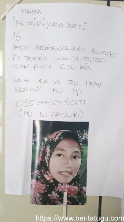 Info Orang Hilang (Ika Widiyana Wati)