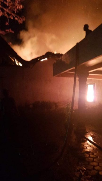 Kejadian Kebakaran Unit Rumah Area Suronandan Sendangrejo Minggir Sleman