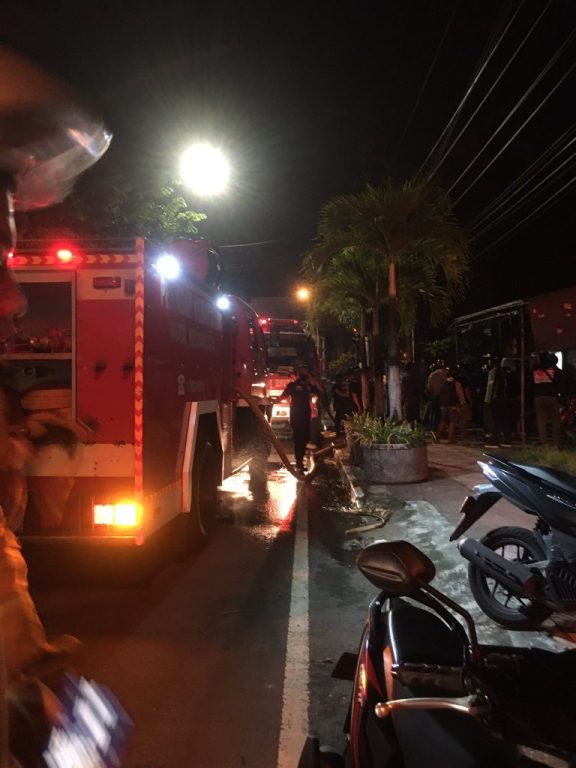 Kebakaran Cafe Jalan Parangtritis KM 4, Selatan Jokteng Wetan Yogyakarta