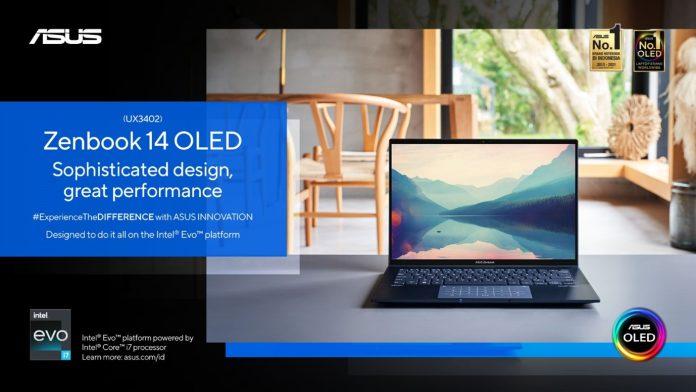 ASUS Zenbook 14 OLED (UX3402), dengan Core 12th Gen dan Intel EVO